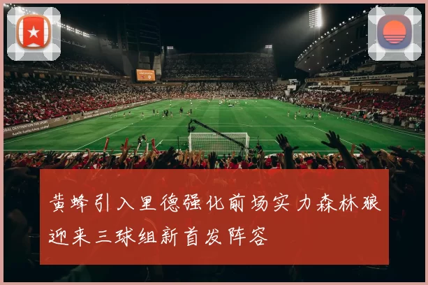 黄蜂引入里德强化前场实力森林狼迎来三球组新首发阵容